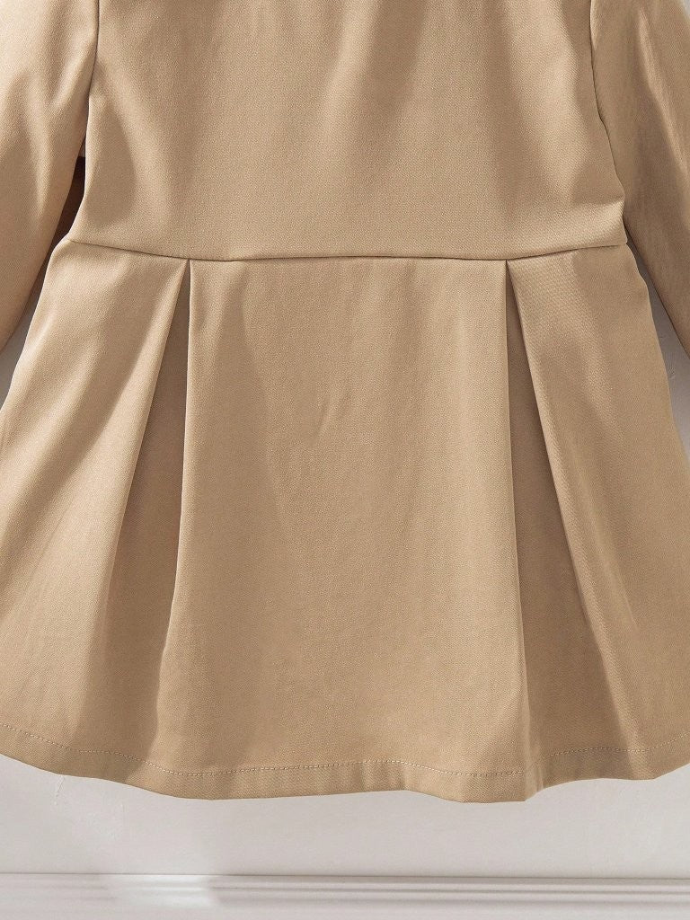 Baby Versatile Double Button Trench Coat