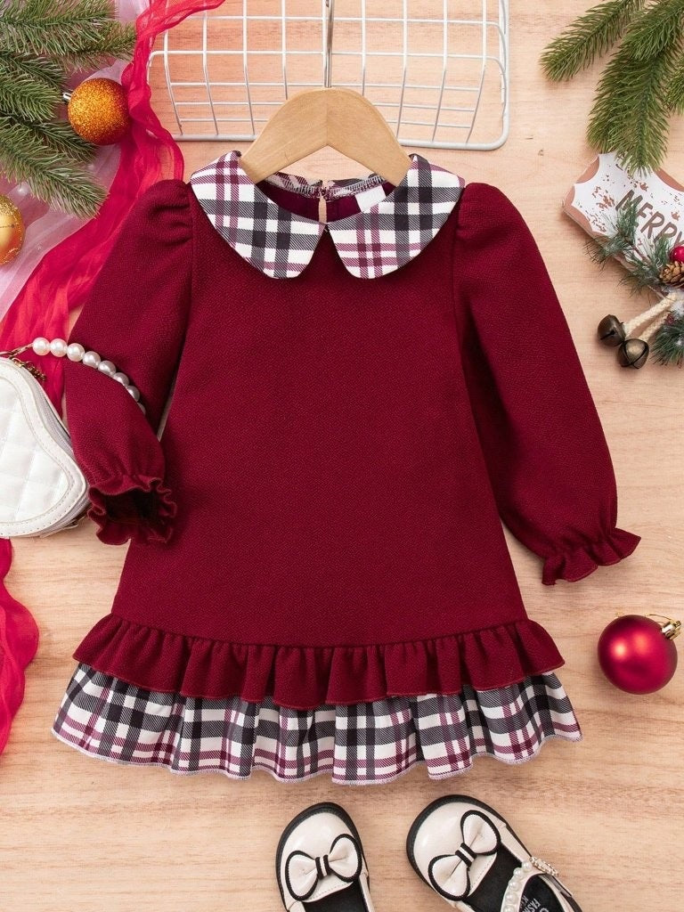 Baby Cute Frilled Bottom Baby Doll Dress