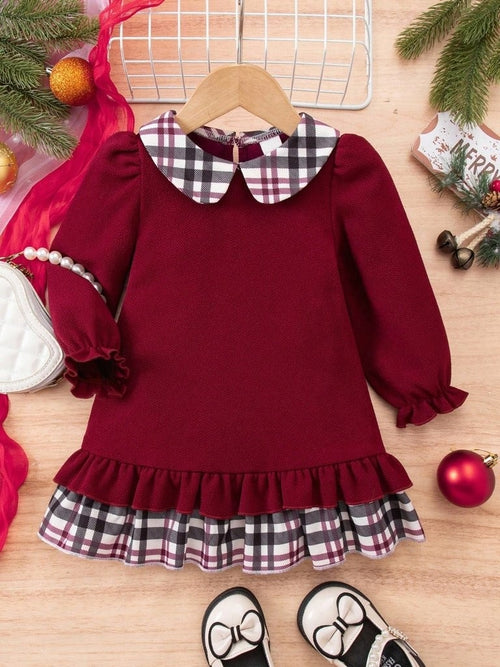 Baby Cute Frilled Bottom Baby Doll Dress