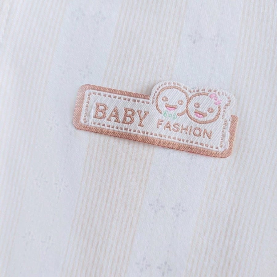 Baby Apricot Stripe Button Up Jumpsuit