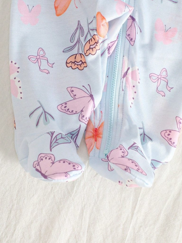 Baby Butterfly Pattern Jumpsuit
