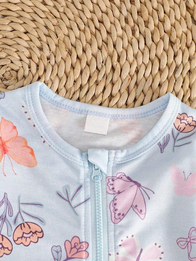 Baby Butterfly Pattern Jumpsuit