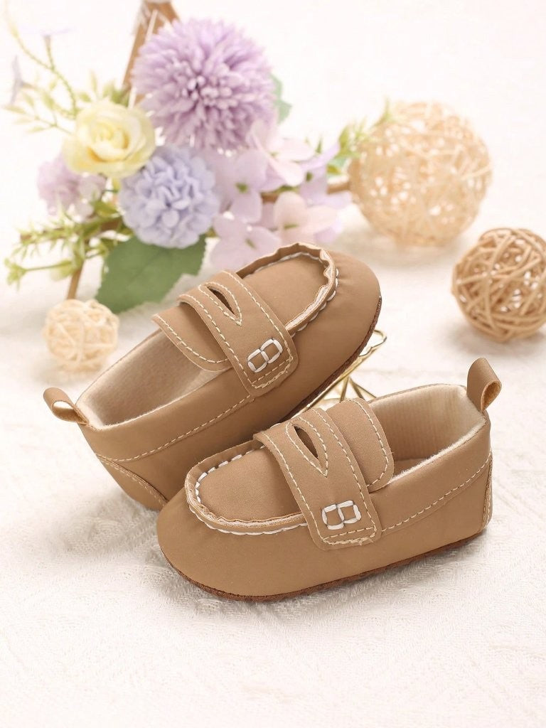 Baby Casual Flat Slip On Apricot
