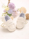 Baby Casual Flat Slip On White