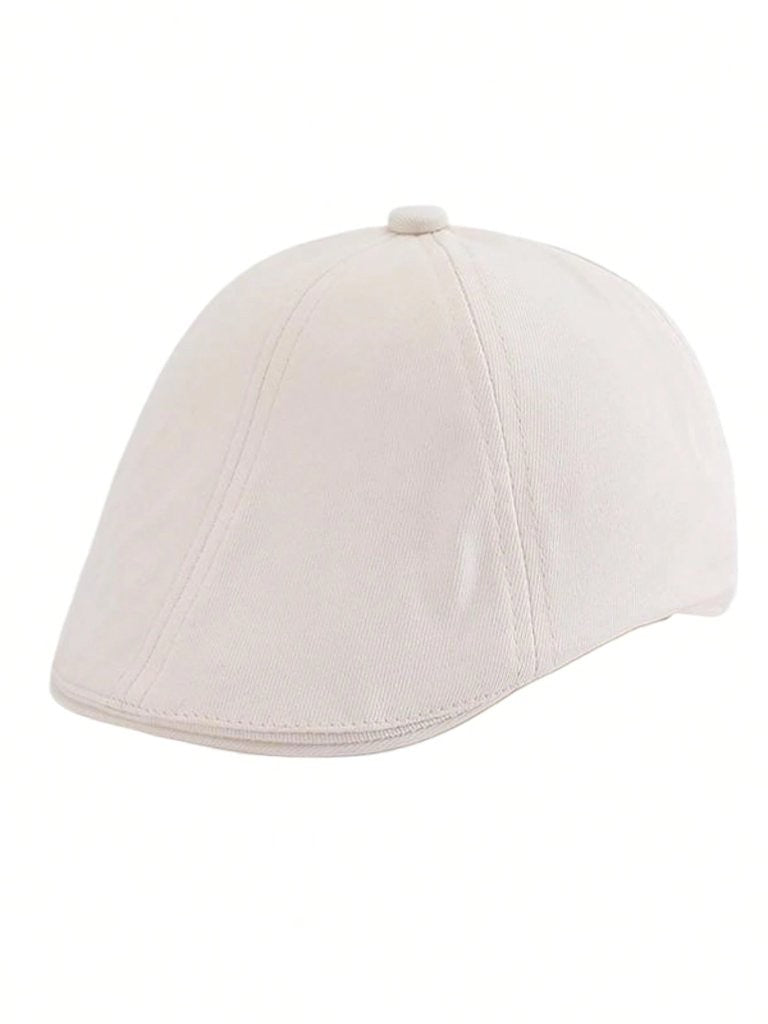 Baby Casual White Beret Hat 3-24 Months