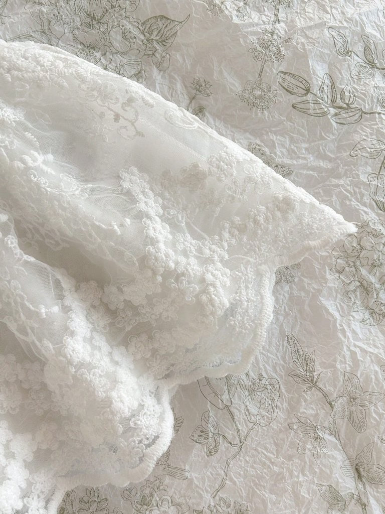 Baby White Baptism Versatile Embroidery Lace Dress