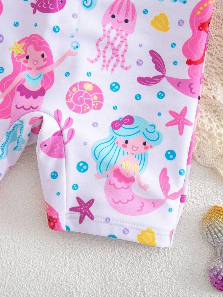 Baby Mermaid Character Swimming Costume