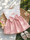 Baby Sleeveless Big Bow Dress
