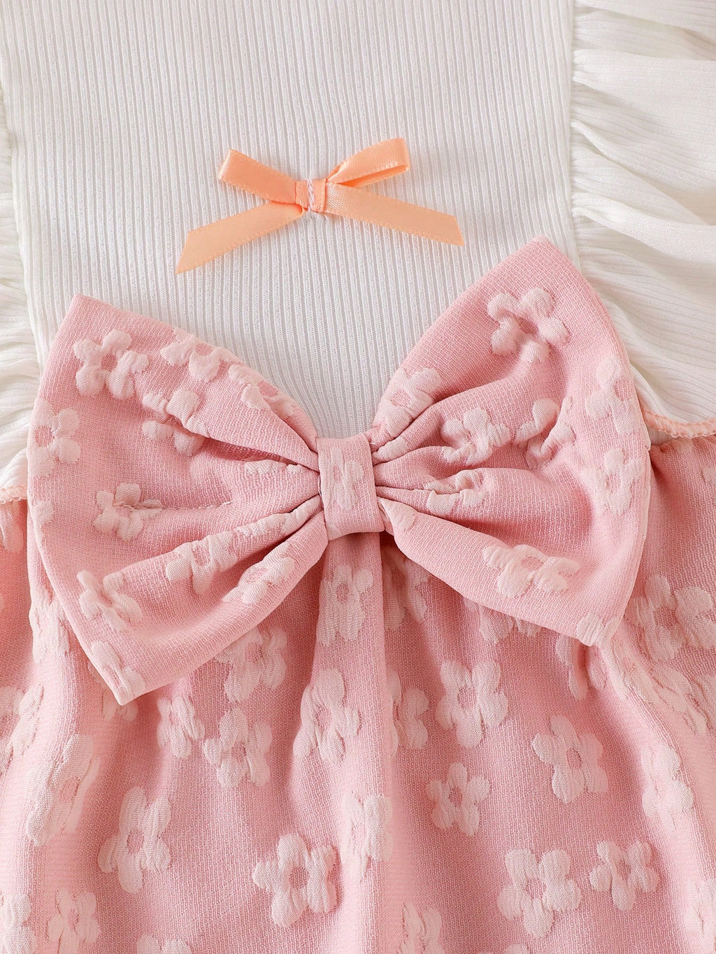 Baby Sleeveless Big Bow Dress
