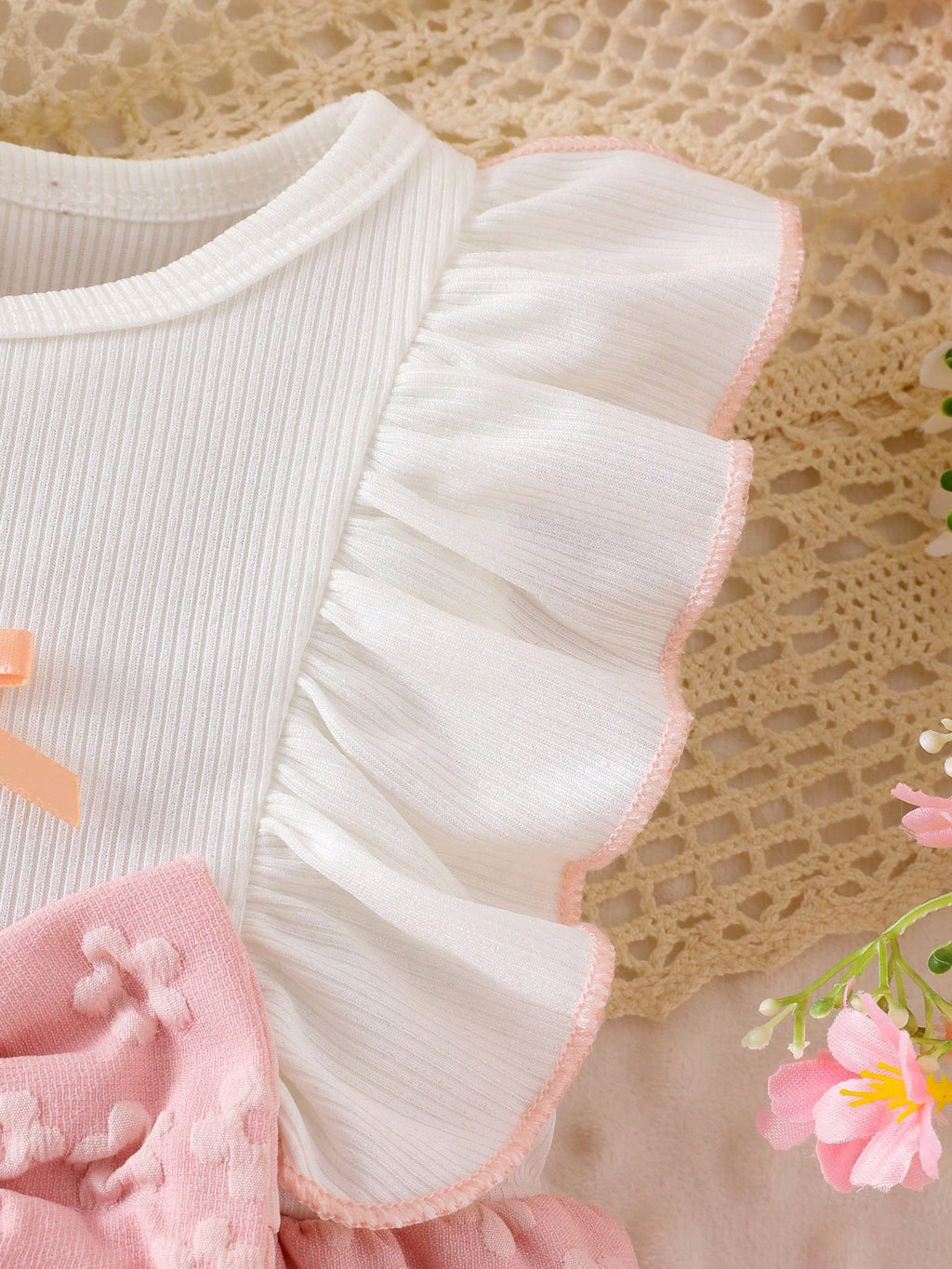 Baby Sleeveless Big Bow Dress