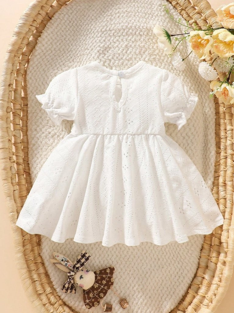 Baby White Summer Sweet Lace Dress