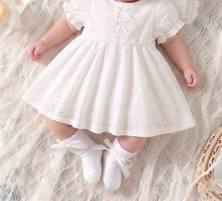 Baby White Summer Sweet Lace Dress