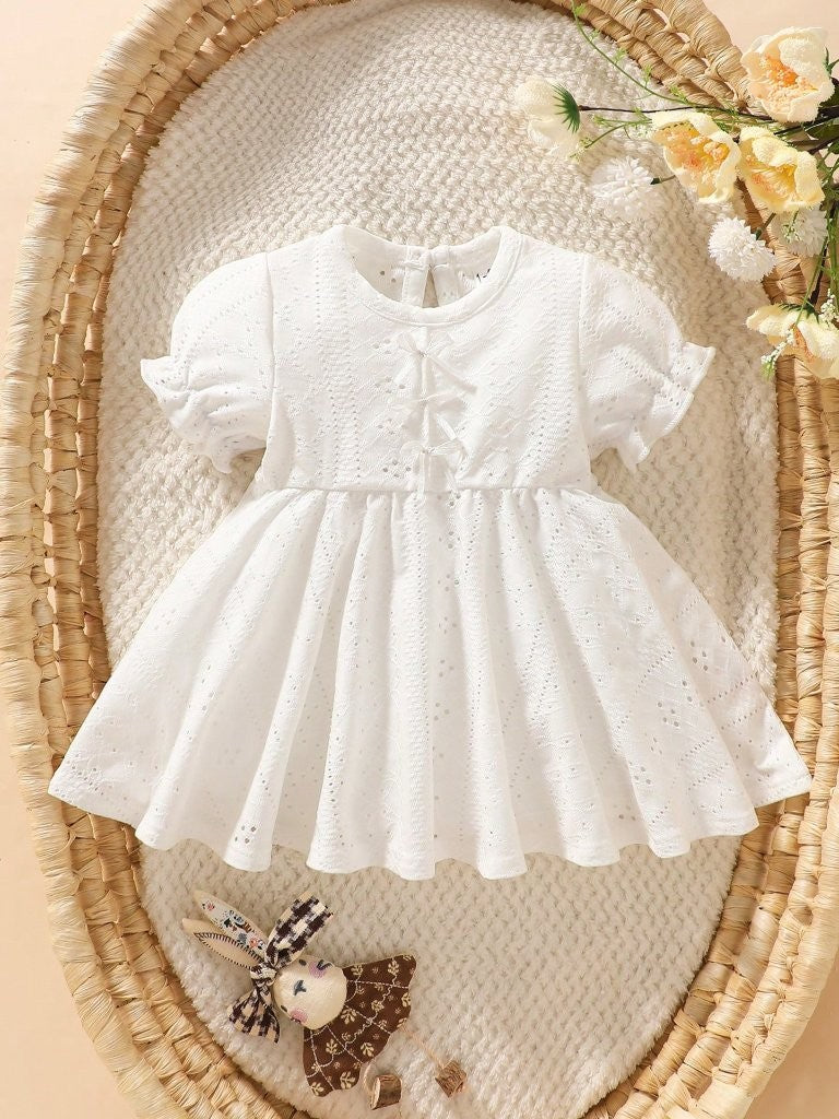 Baby White Summer Sweet Lace Dress
