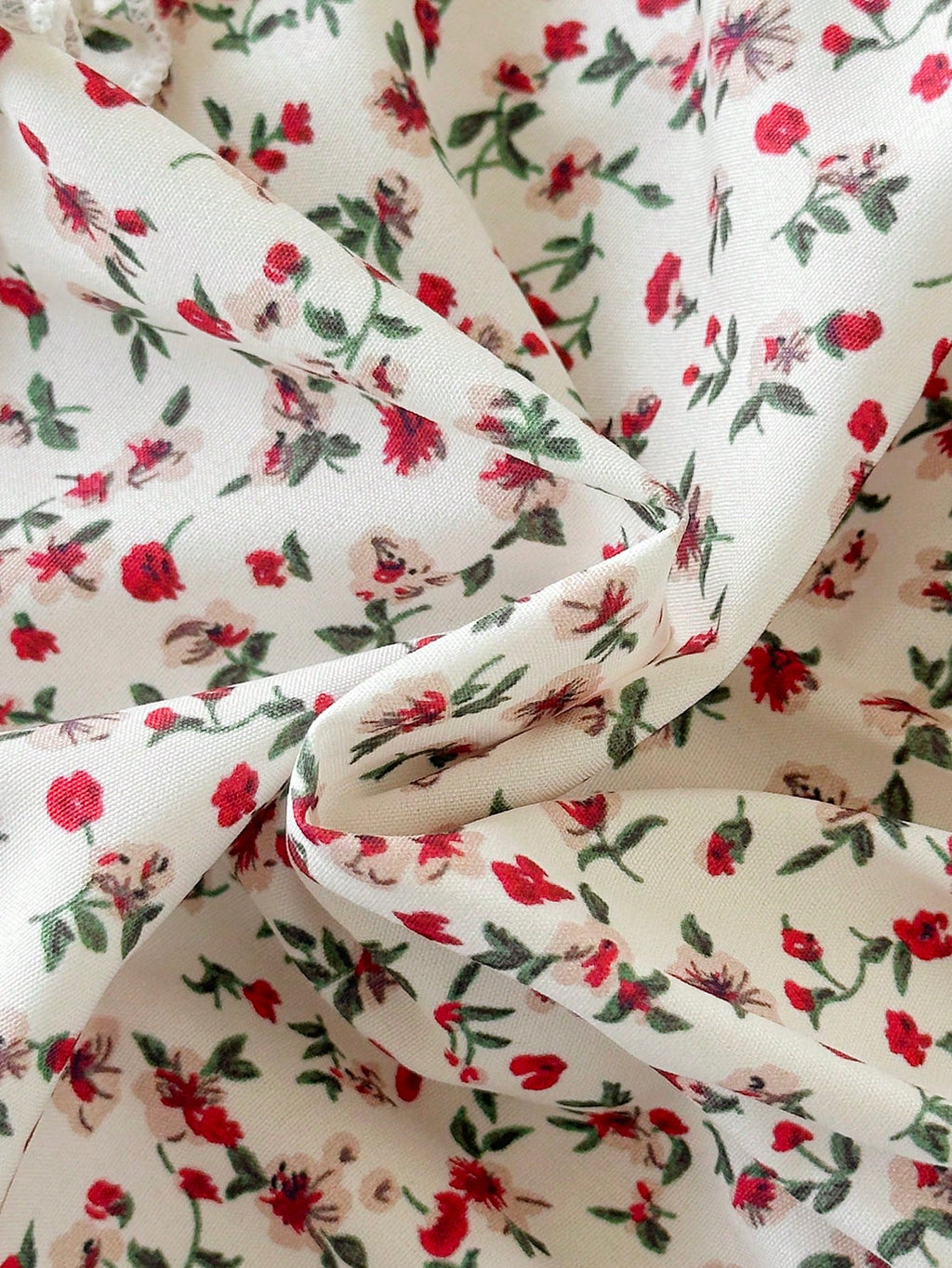 Baby Floral Flutter Sleeve Dress