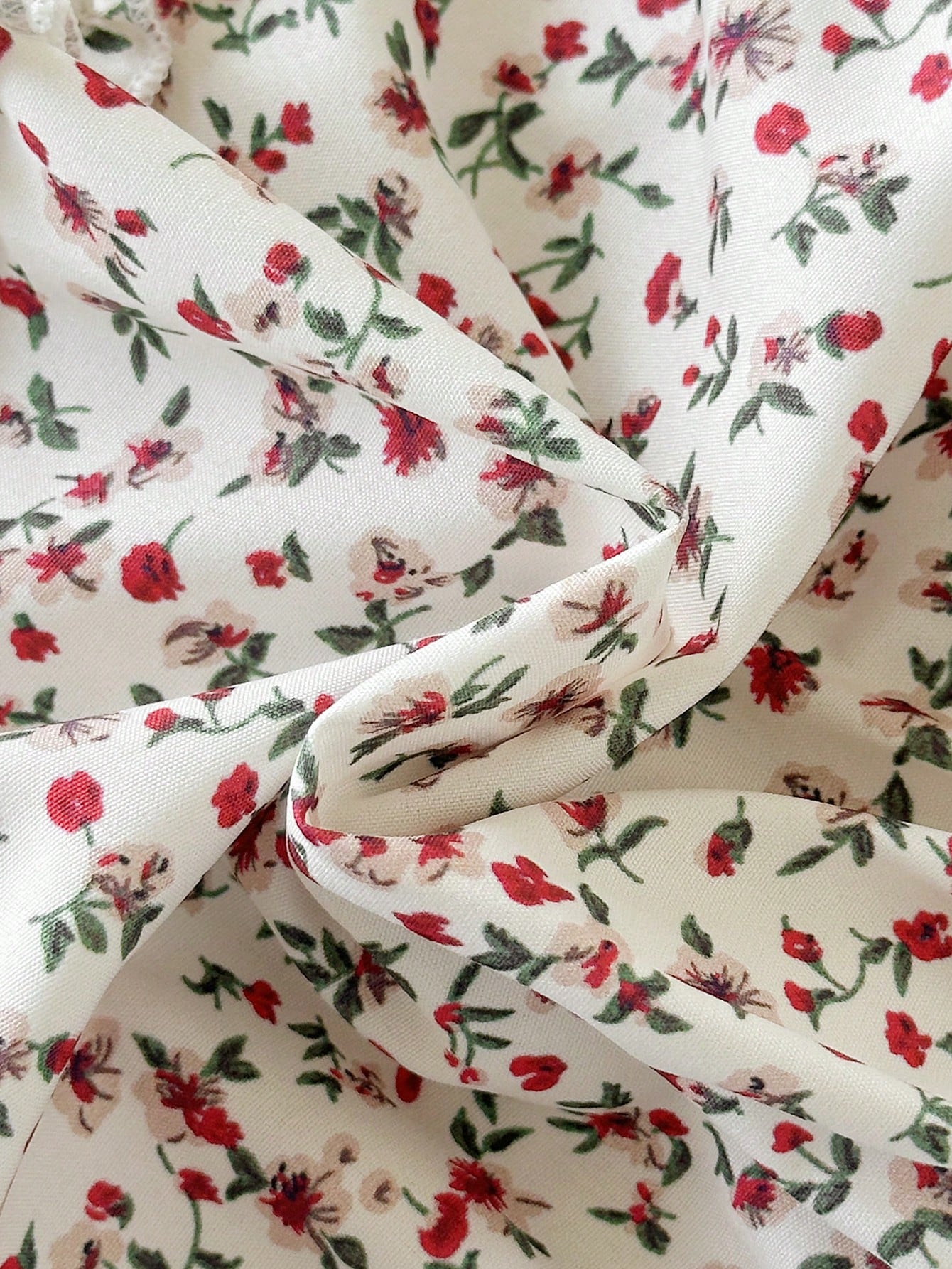 Baby Floral Flutter Sleeve Dress