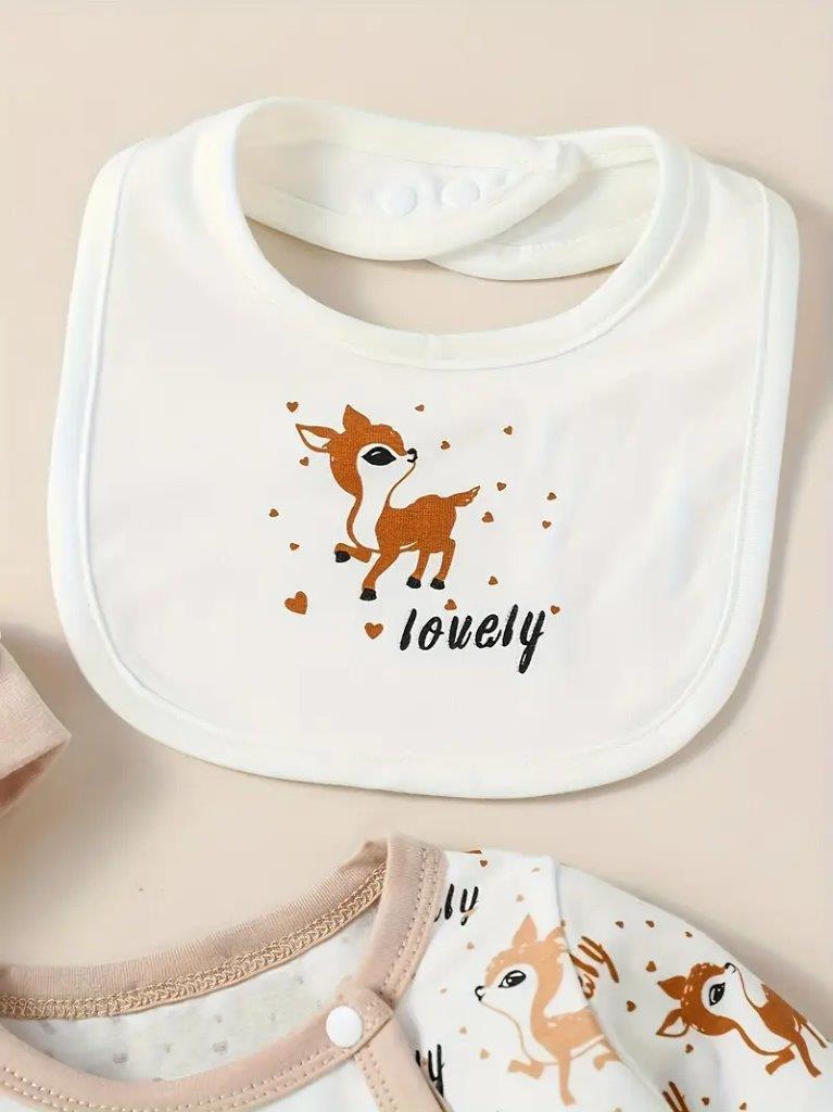 Baby Dear 4 Piece Jumpsuit Set