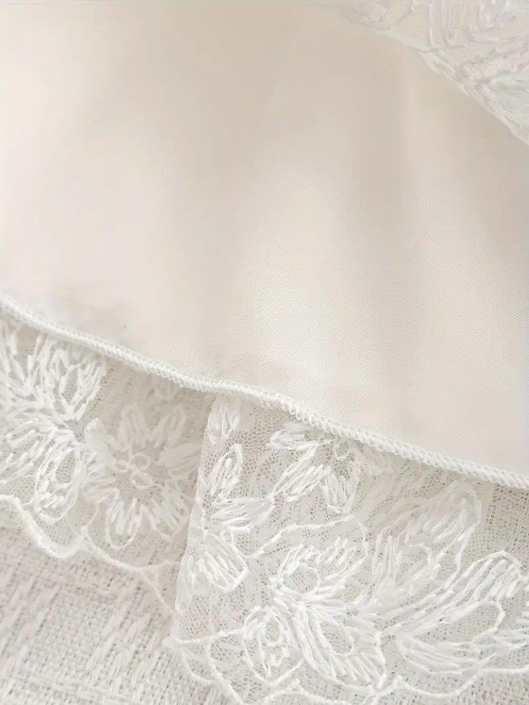Baby Elegant Embroidery Flower Pattern Dress