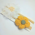 Baby 2 Piece Headband Set Mustard