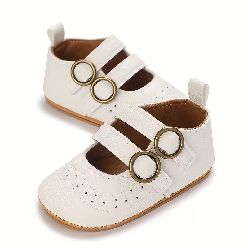 Baby Double Buckle Shoes