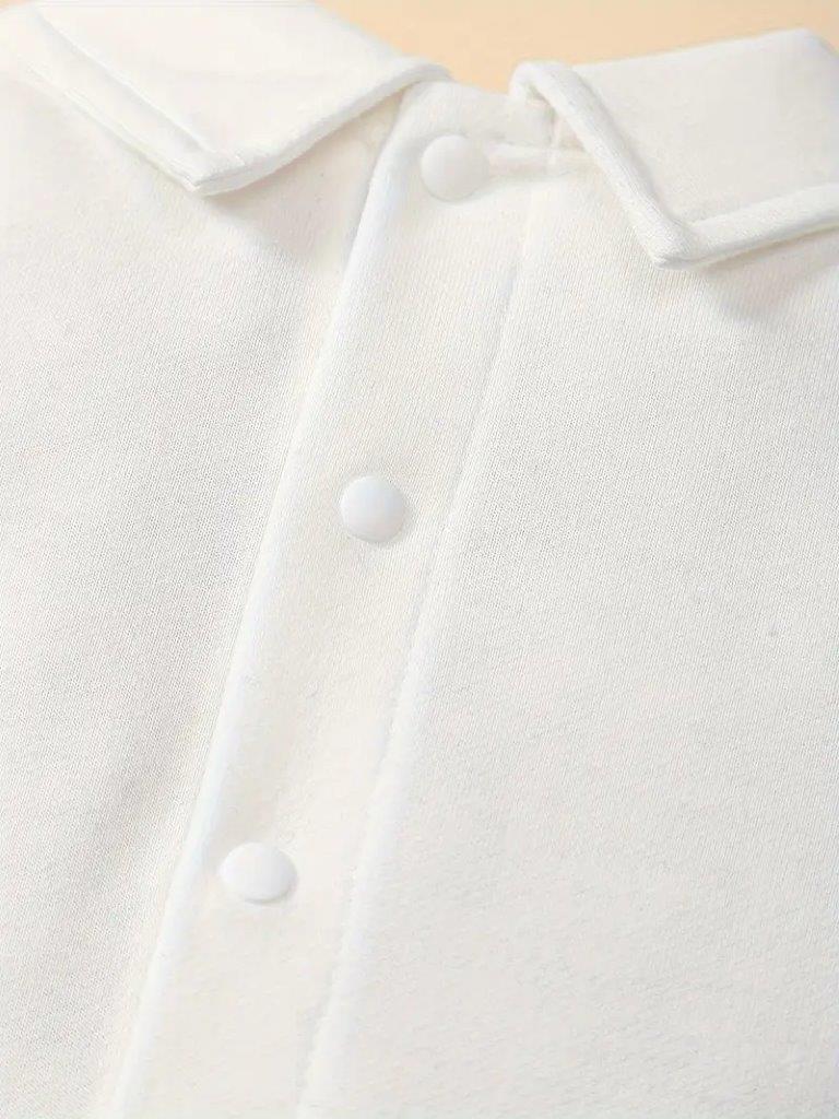 Baby 2 Piece Long Sleeve Baptism Outfit