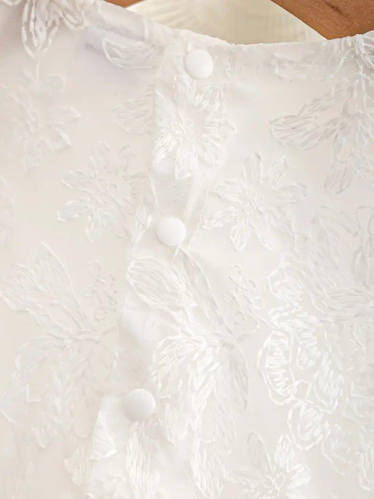 Baby Elegant Embroidery Flower Pattern Dress
