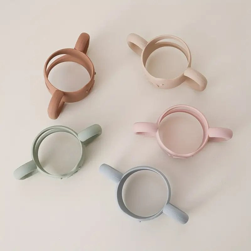 Baby 1 Piece Easy Grip Silicone Bottle Handle Select A Colour