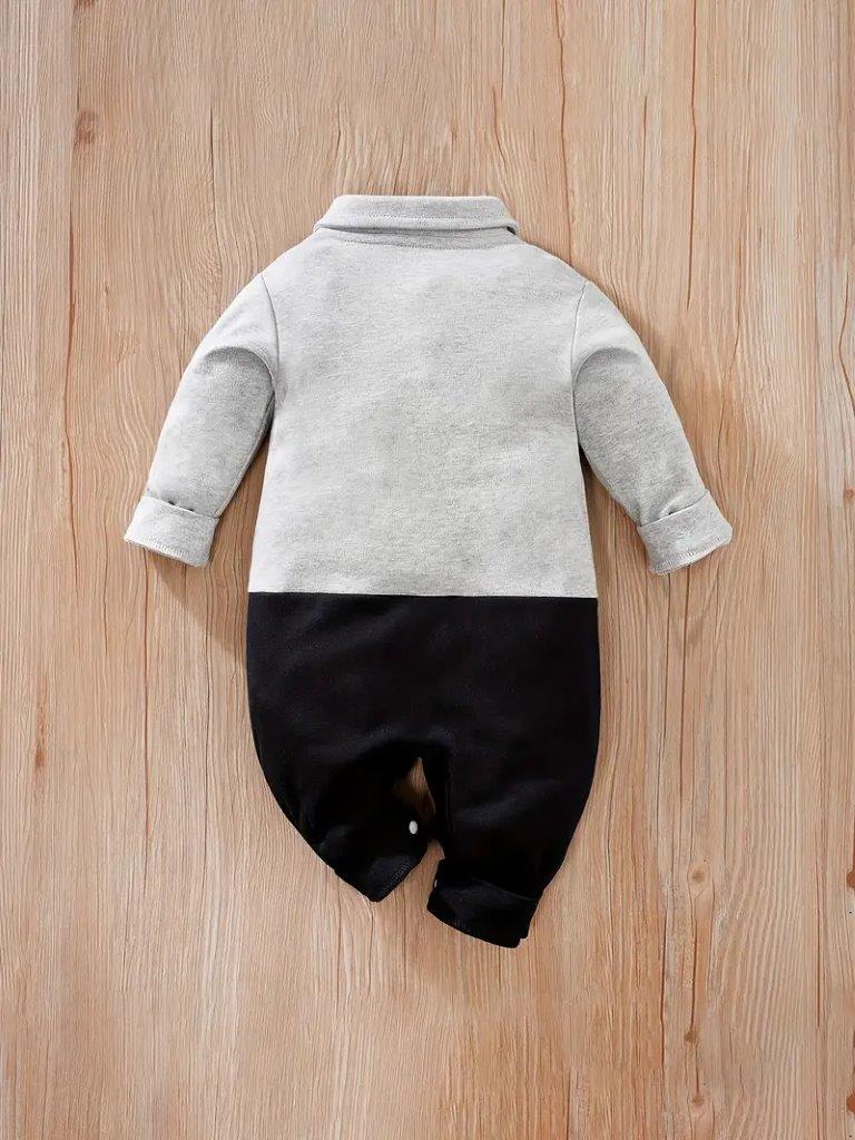 Baby Red Bow Tie Jumpsuit