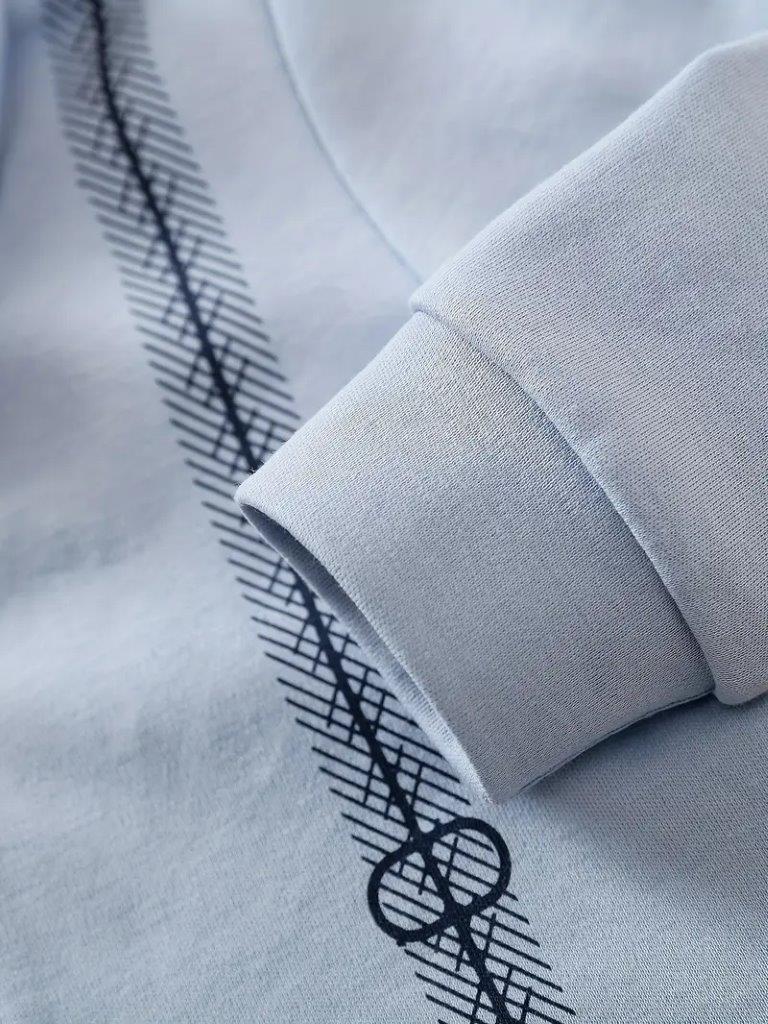 Baby Stripe Long Sleeve Bow Tie Jumpsuit