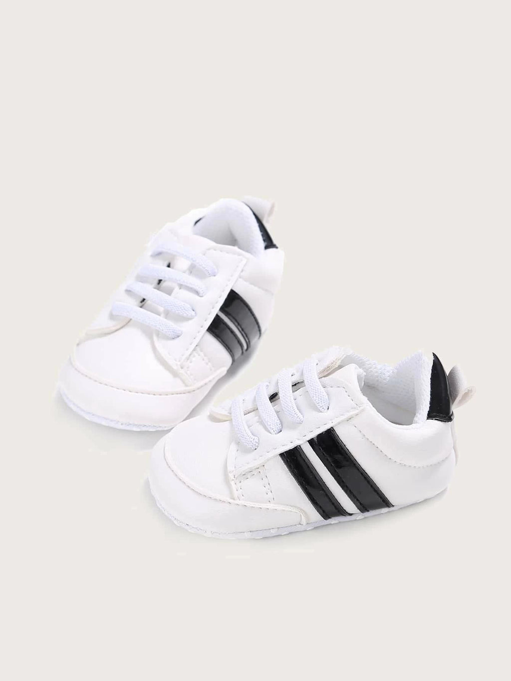 Baby Black Stripe Sneakers