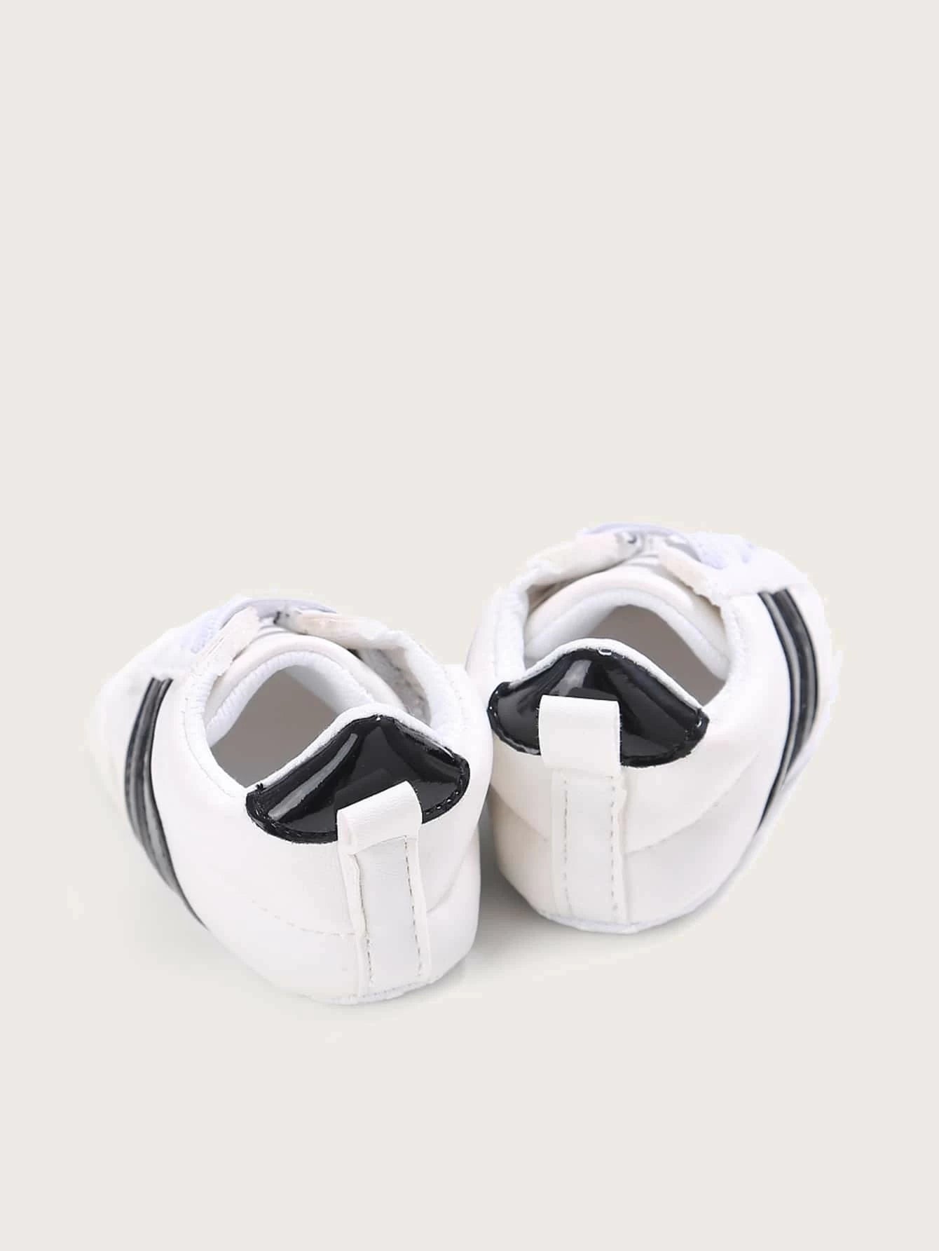 Baby Black Stripe Sneakers
