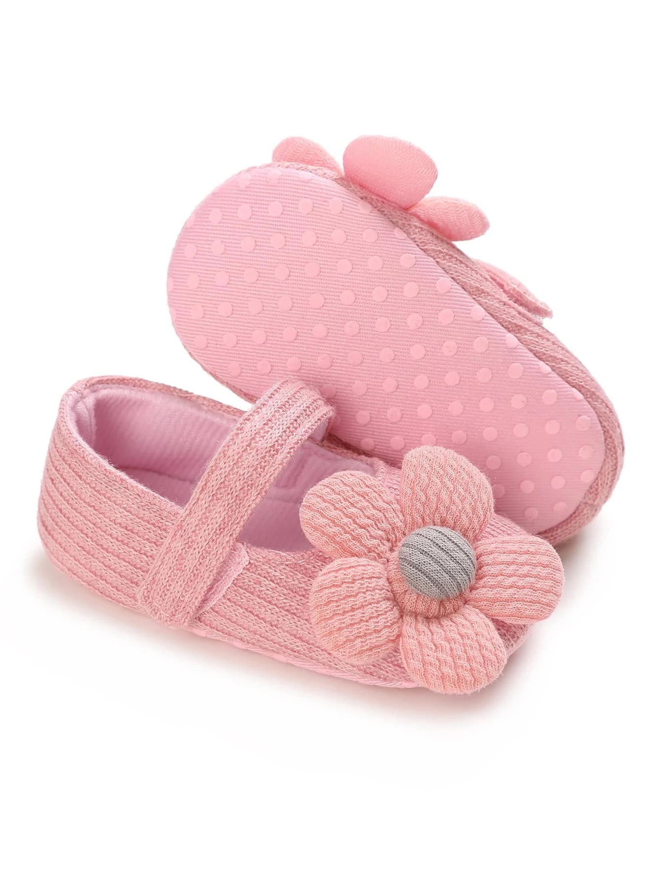 Baby Flower Mary Jane Pink