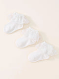 Baby Lace Ankle Socks 6-12 Months