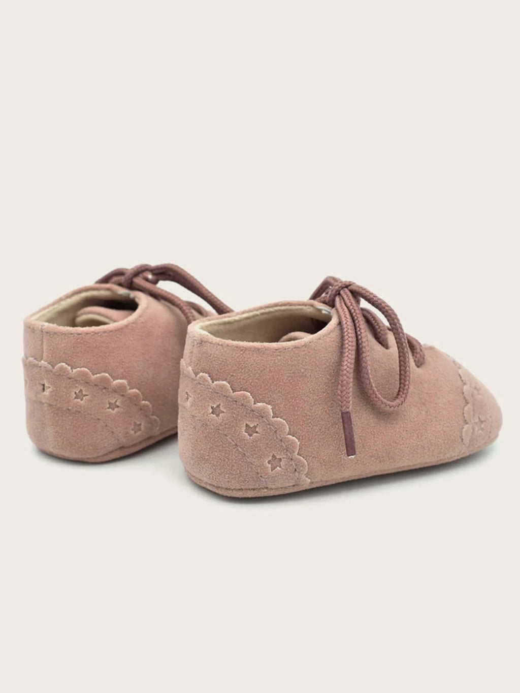 Baby Star Lace-up Mauve