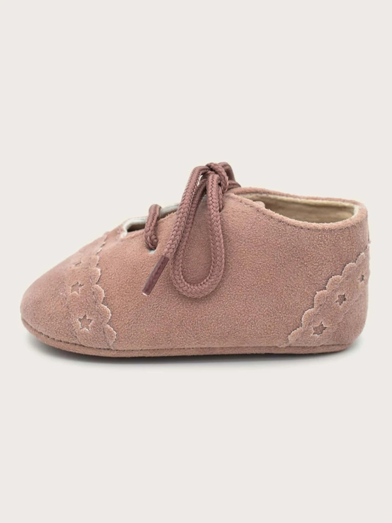 Baby Star Lace-up Mauve