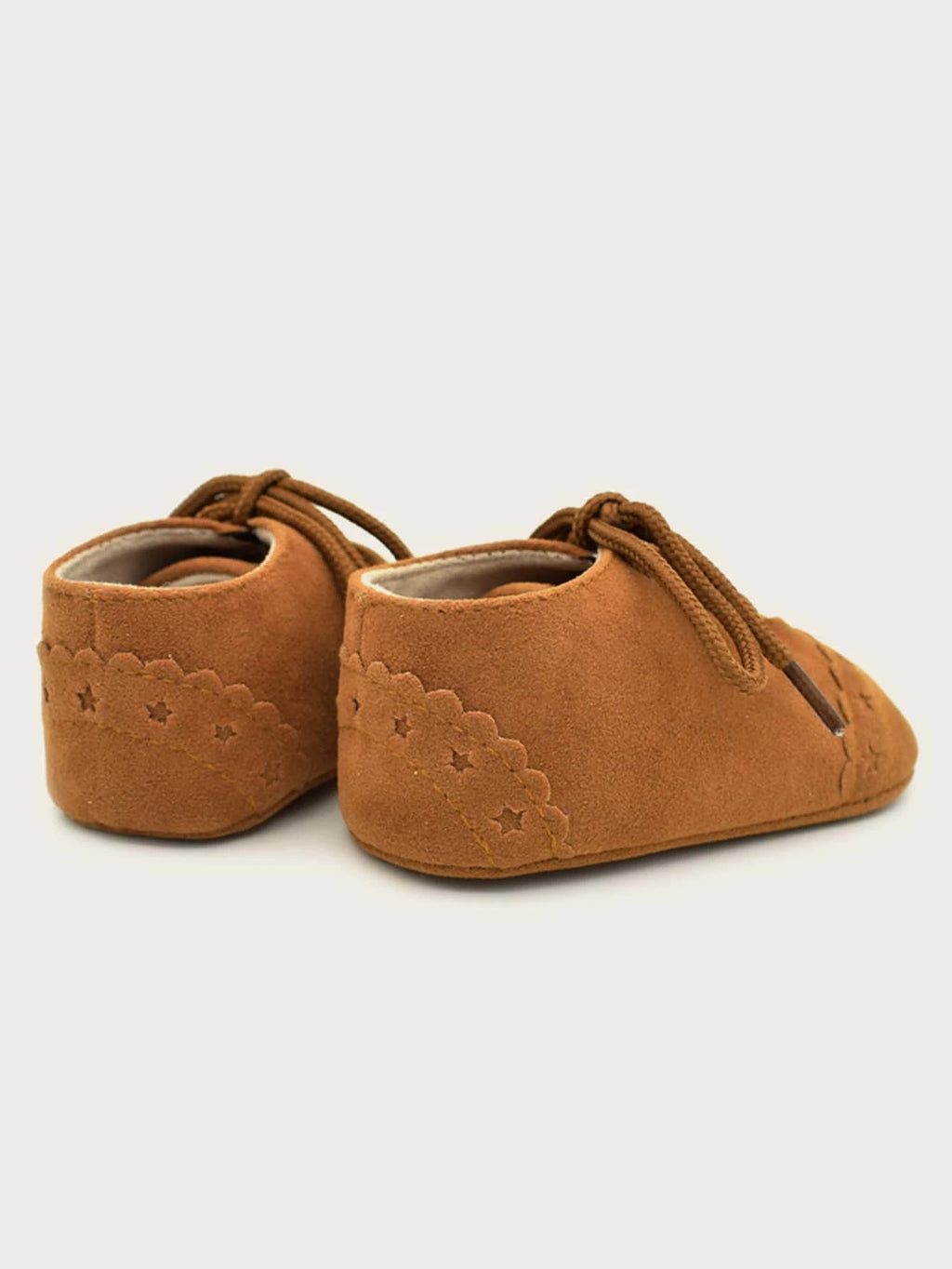 Baby Star Lace-up Brown