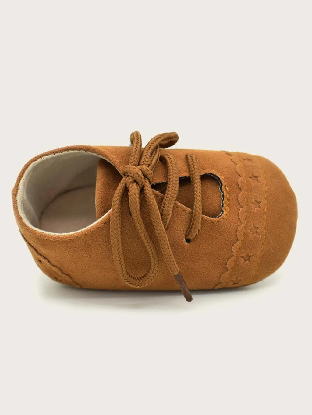 Baby Star Lace-up Brown