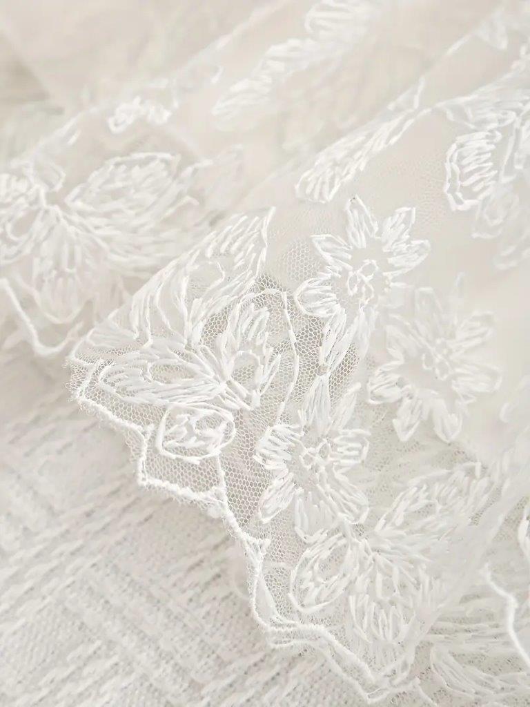 Baby Elegant Embroidery Flower Pattern Dress