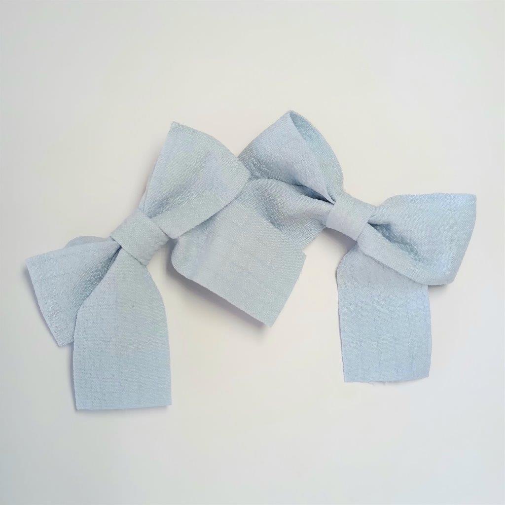 Baby 2 Piece Hair Clips Blue