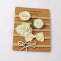 Baby 5 Piece Headband Set Apricot