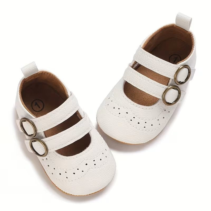 Baby Double Buckle Shoes