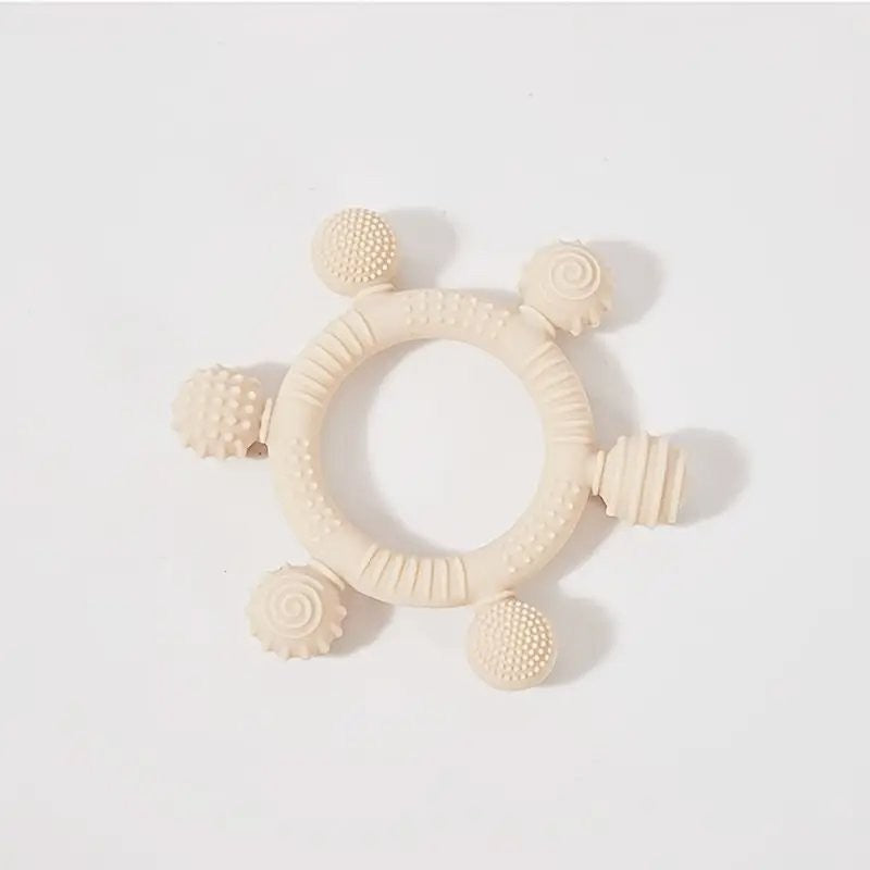 Baby Easy Clean Silicone Teether Select A Colour