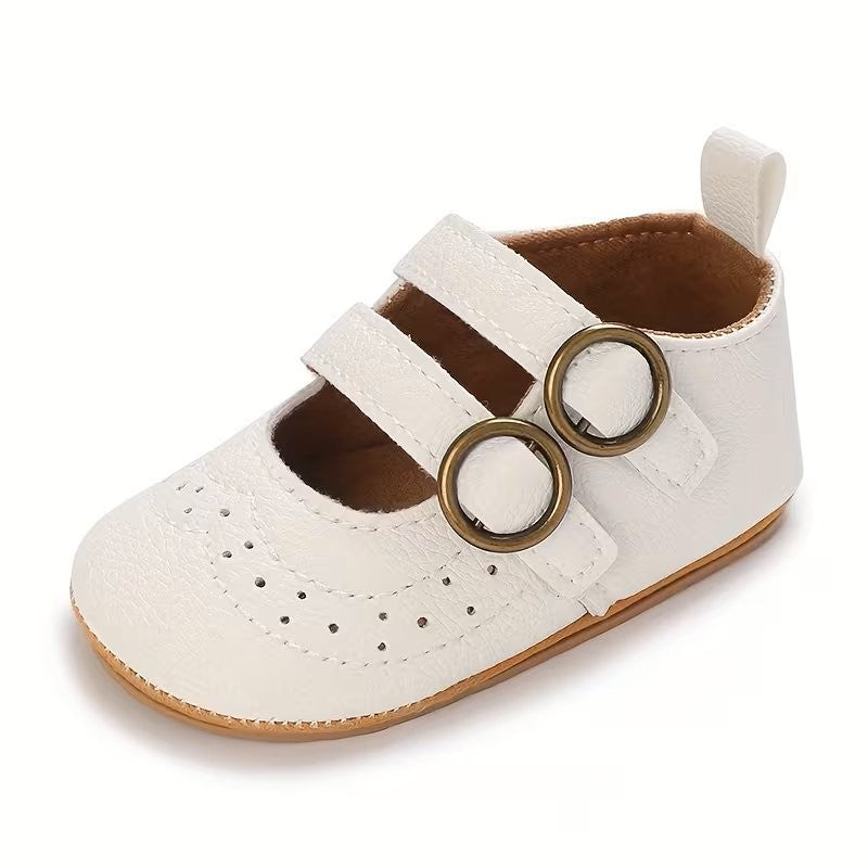 Baby Double Buckle Shoes