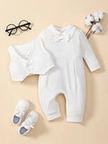 Baby 2 Piece Long Sleeve Baptism Outfit
