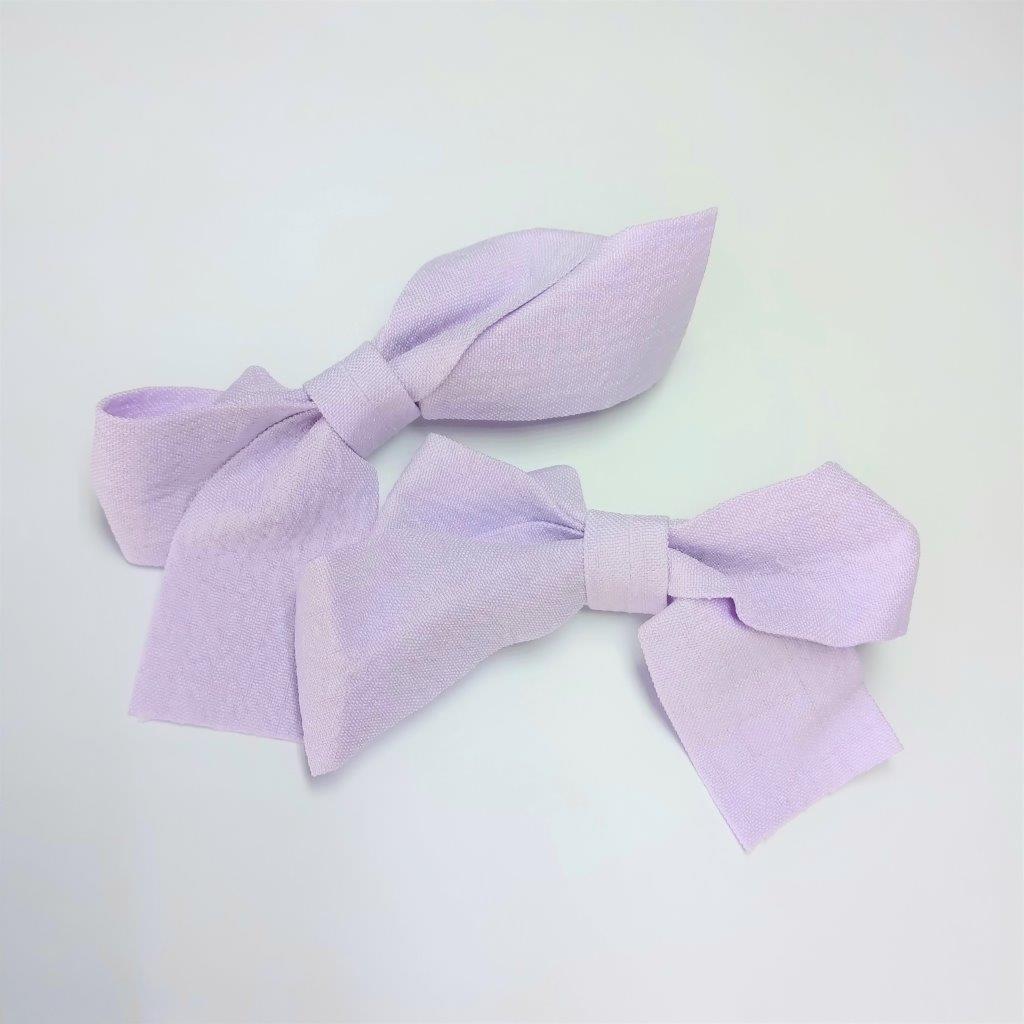 Baby 2 Piece Hair Clips Purple