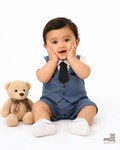 Baby Stripe Tie Romper