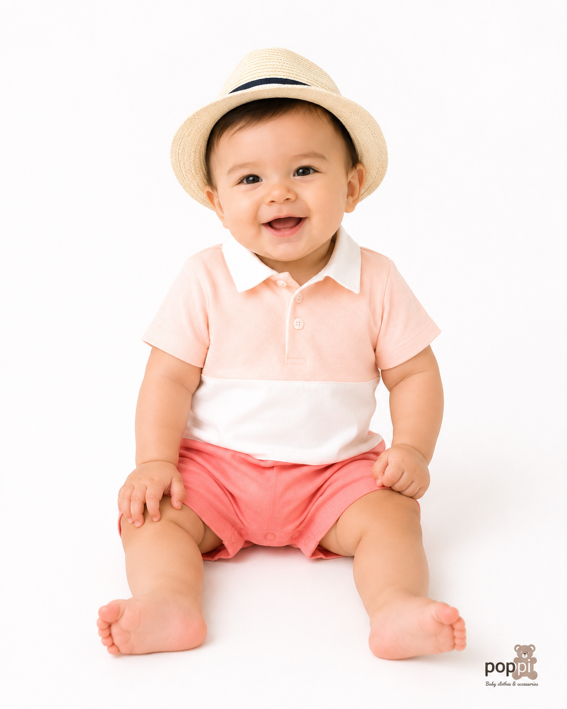 Baby Golf Neck Romper