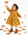 Baby Corduroy Heart Shape Dress