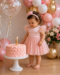Baby Glamorous Overlay Party Dress