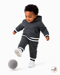 Baby 3D Ears Pattern Hoodie And Pants Set