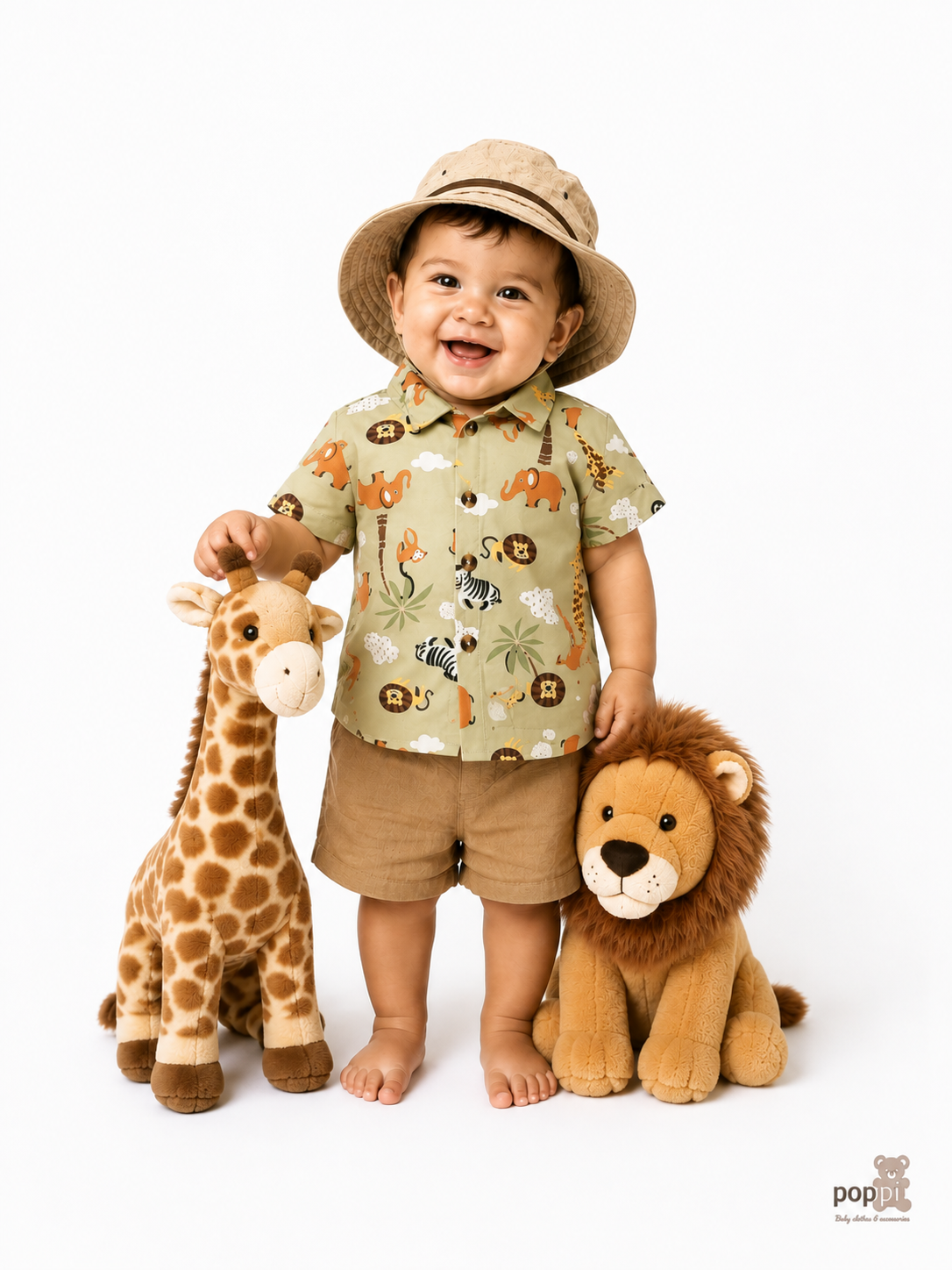 Baby Jungle Print Outfit